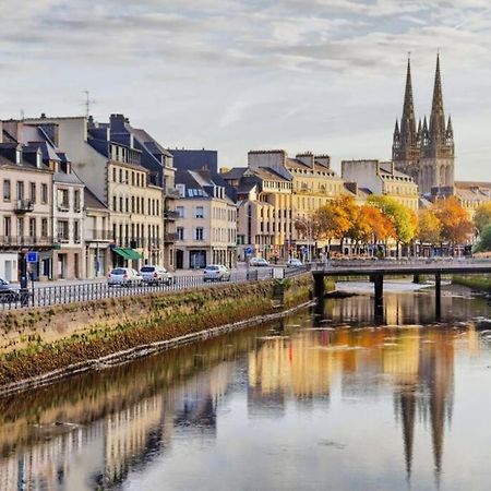 Apartamento L'Odet - Superbe Vue Sur Les Quais - Hyper Centre Quimper Exterior foto